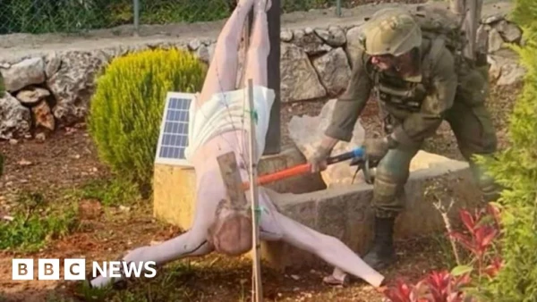 Israeli Military Disciplines Soldiers for Vandalizing Sacred Jesus Statue in Lebanon
