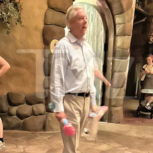 Caught on Camera: Lindsey Graham Plays Tourist at Disney World Amid Government Shutdown