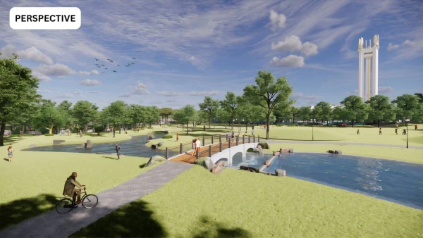 Quezon City Preps for Rainy Season with New Flood-Control Ponds at Memorial Circle