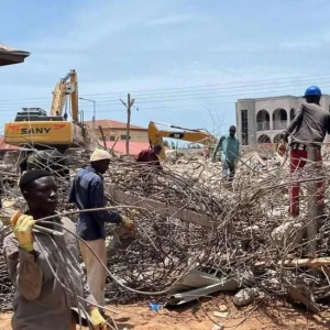 Tragedy in Accra: Three Killed as Unfinished Building Collapses on Sunday Church Service