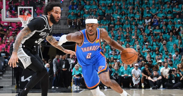 Thunder's Gilgeous-Alexander Powers Past Spurs, 2-1 Playoff Lead