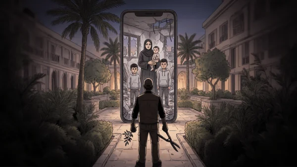 A Palestinian's Struggle: Torn from Family by the Gaza Conflict