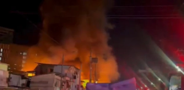 Another Fire Breaks Out on NIA Road in Quezon City