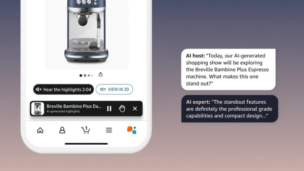 Amazon Launches AI Chat Feature That Answers Product Questions with Audio