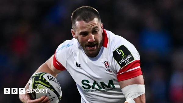 Ulster centre McCloskey out 'for a number of weeks'