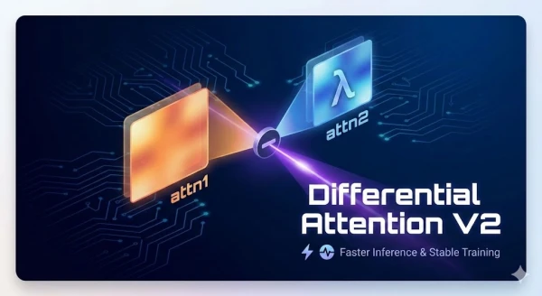 Differential Transformer V2 Boosts AI Efficiency with Sparse Attention