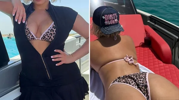 Cheek of the Week -- Guess The Sexy Singer Soaking Up Spain