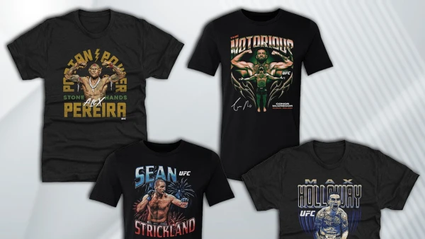 Top UFC Fighter-Inspired Tees for the Ultimate Fight Night Look