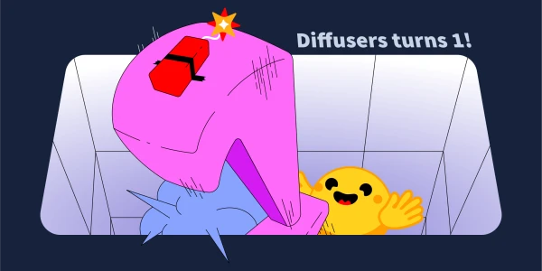 🤗 Diffusers Marks One Year of Democratizing AI Image Generation