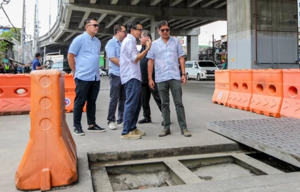 Marcos wants regular declogging, trash collection to curb QC flooding
