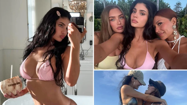 Kylie Jenner Turns Turks & Caicos Into a Pink Bikini Runway
