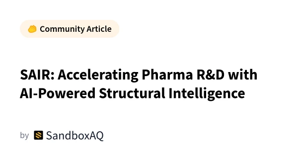 SAIR: How AI-Driven Structural Intelligence Is Revolutionizing Pharma R&D