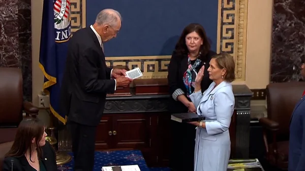 Darline Graham Takes Oath to Replace Brother Lindsey Graham in US Senate