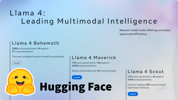 Meta Unveils Llama 4 Maverick and Scout: Open Source AI Models Now Available on Hugging Face