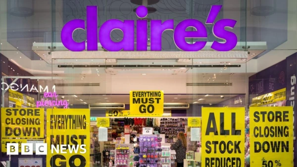 Claire's Shuts All UK and Ireland Stores, Over 1,300 Jobs Lost