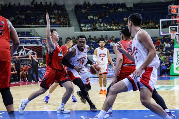 Ginebra Escapes Blackwater Scare, Stays Hot with Fourth Straight Win