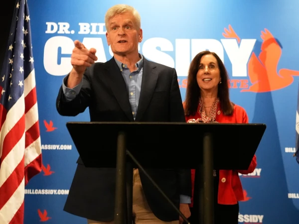 US Senator Cassidy’s vote to convict Trump looms over Louisiana primary