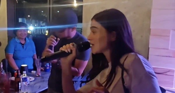Anne Curtis and Chito Miranda Duet at Angel Locsin's Birthday Bash