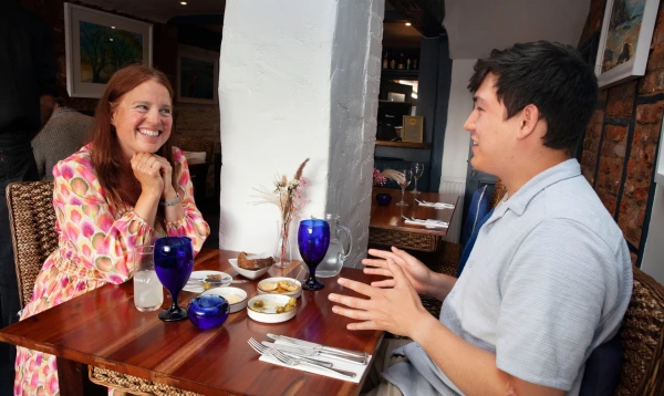 Dining Across the Divide: A Debate Over Tax Caps Over Lamb Chops