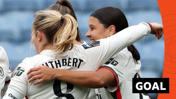 Sam Kerr Heads Chelsea Past Leicester, Sets New WSL Scoring Record