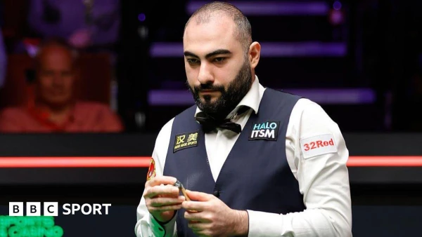 Iranian Snooker Star Vafaei Battles On-Court Pressure and Off-Court Turmoil at World Championship