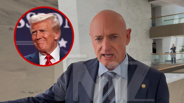 Sen. Mark Kelly Vows Next President Will Strip Trump's 'Hobby Lobby Gold Crap' From Oval Office