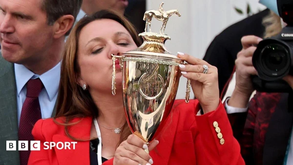 Cherie DeVaux Shatters Glass Ceiling, Wins Kentucky Derby with Golden Tempo