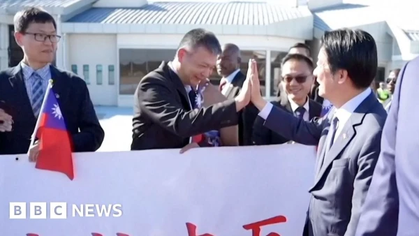 Taiwan President Visits Eswatini After Accusing China of Trip Sabotage
