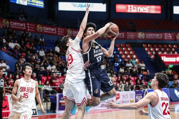 FilOil: Manalili, Santos spark Letran's escape vs rival San Beda