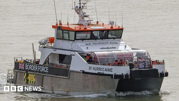 Desperate Crossing: Over 150 Migrants Rescued from Burning Boat in Channel