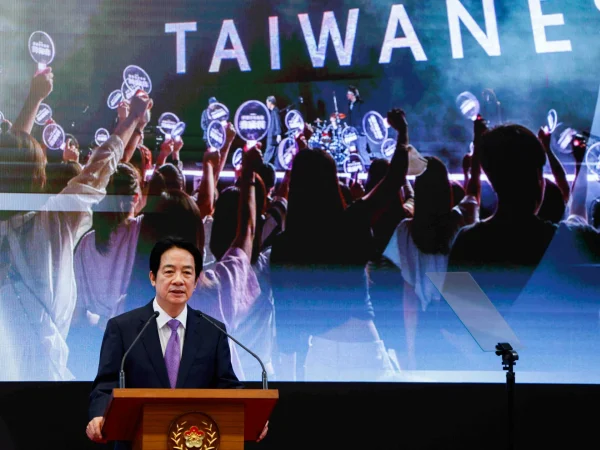 Taiwan's President Declares People Alone Will Decide Their Future