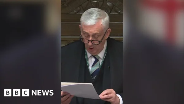 PMQs Opens with Speaker's Thanks to Starmer