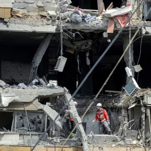 Southern Beirut Rocked: Israeli Aerial Strike Devastates Residential Building