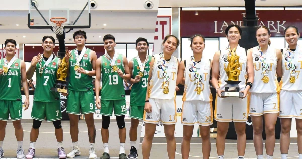 UAAP Season 88 3x3 Basketball: La Salle and UST Emerge Champions