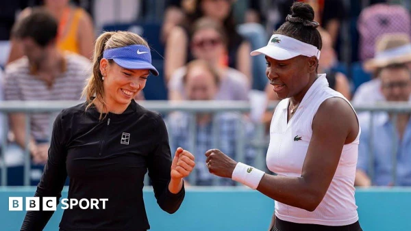 Boulter and Venus Williams Team Up in Madrid, Advance in Doubles