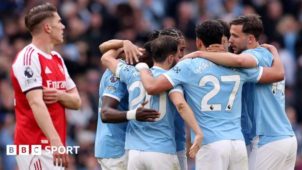 Guardiola Defends City's Jubilant Celebrations After Arsenal Triumph