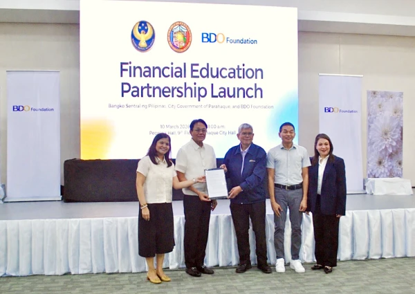 BSP, Parañaque LGU, and BDO Foundation forge partnership for fin ed program