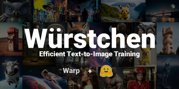 Würstchen: A Fast, Efficient New Diffusion Model for Image Generation