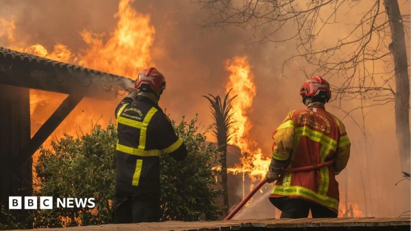 Raging Wildfires Force Mass Evacuations in France and Spain