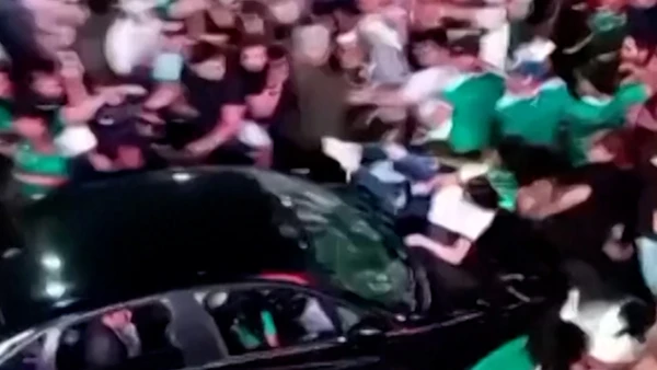 Driver plows through Mexico World Cup crowd