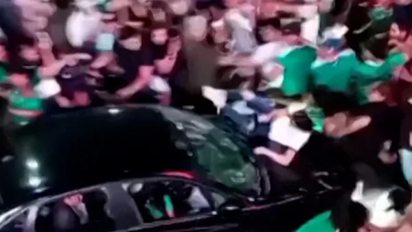 Driver plows through Mexico World Cup crowd