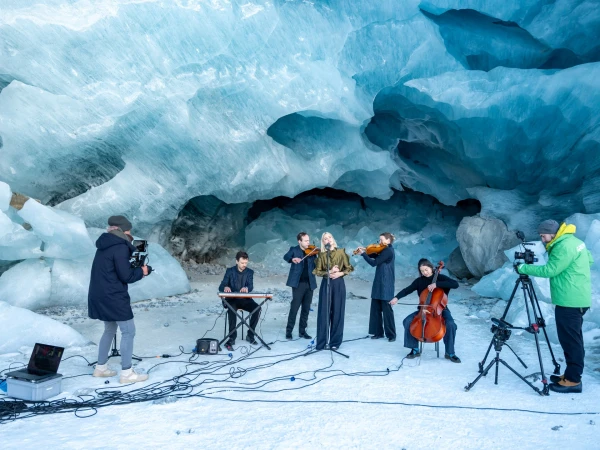 Melody in the Melt: Swiss Artist's Glacial Performance Sounds Alarm on Alpine Ice Loss