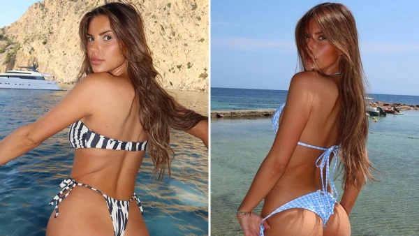 Iris Kendall Serves Up Sizzling Beach Buns in Spain