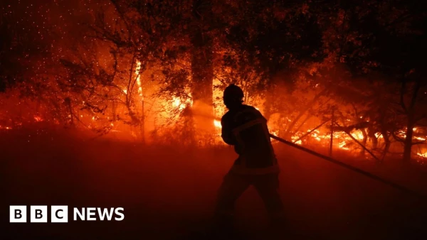 Wildfires Engulf France and Spain, Forcing Mass Evacuations
