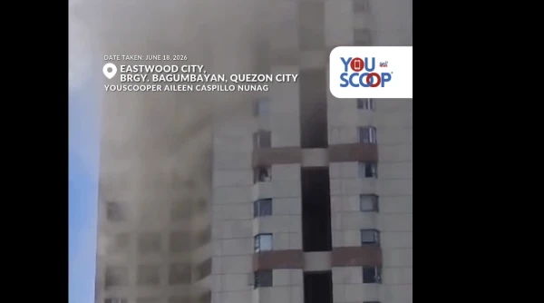 Condominium Blaze Strikes Eastwood City