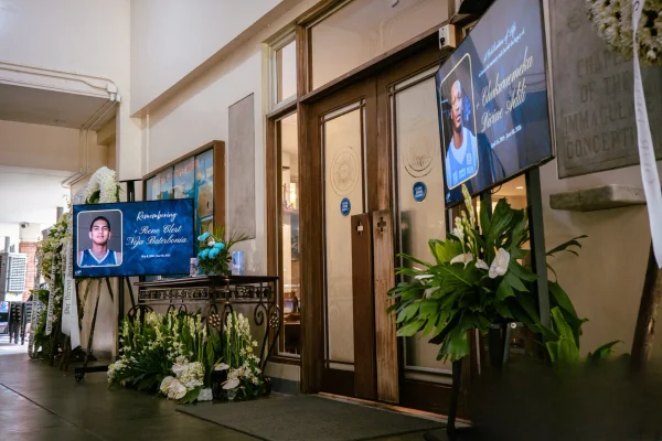 Ateneo Community Gathers for Candlelight Vigil Honoring Baterbonia and Adili