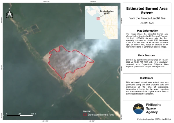 Massive Blaze Engulfs Navotas Landfill, Consuming Over 28 Hectares
