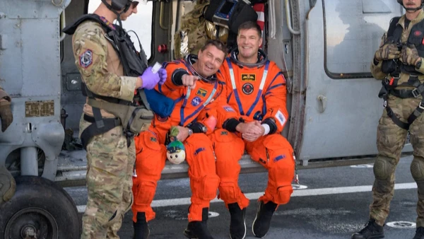 Artemis II Crew Steps Safely Aboard Recovery Vessel After Historic Lunar Return