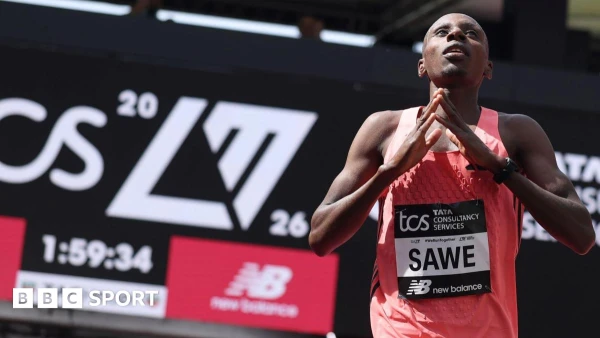 Kenya's Sabastian Sawe Shatters Two-Hour Barrier in London Marathon, Running 1:59:30