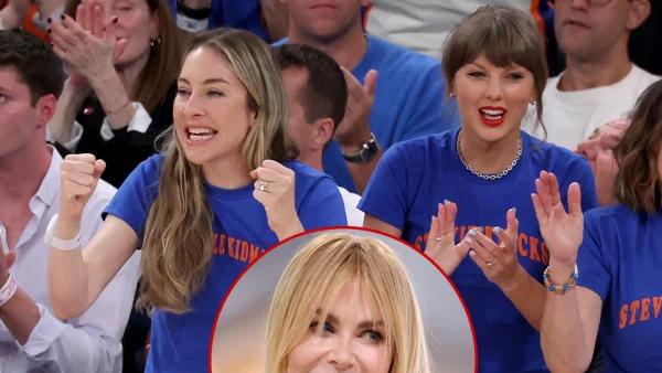 Nicole Kidman Cheers Taylor Swift and HAIM After Knicks Courtside Tribute